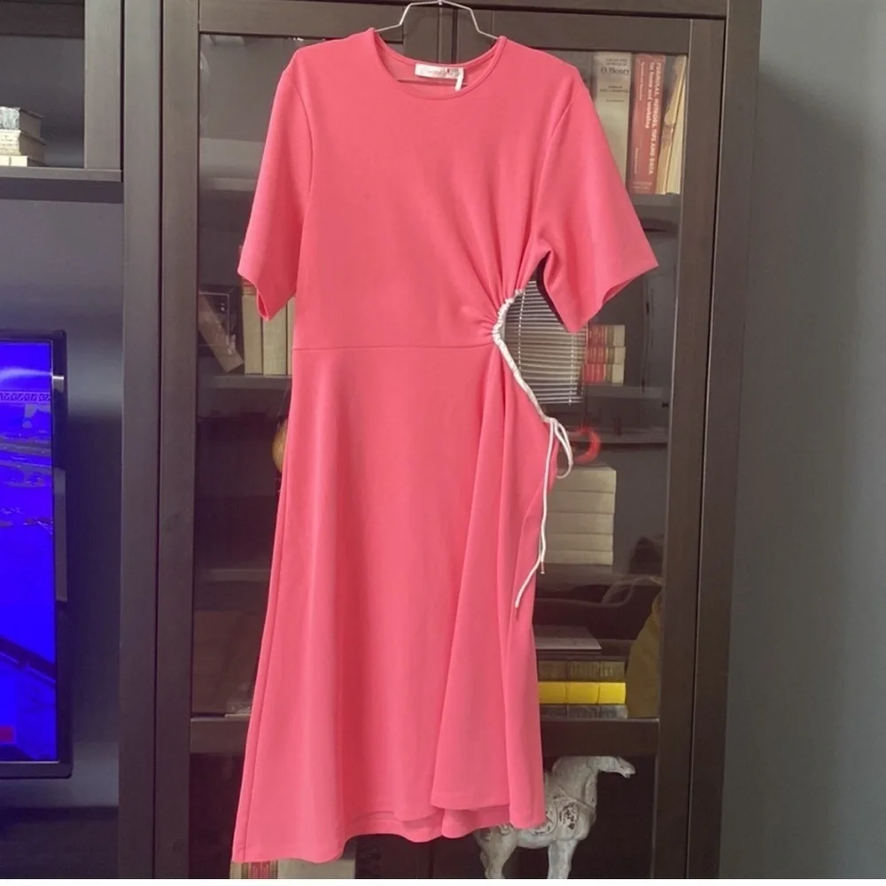 NWT See by Chloe Cut Out Midi Dress Size Small - Picture 4 of 13